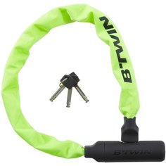 Замок-цепь для велосипеда 500 зеленый ELOPS X Декатлон Decathlon