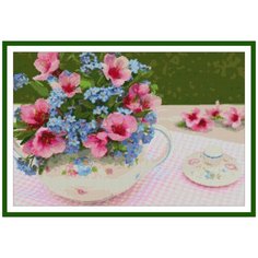 Алмазная мозаика ArtXobby АМ040, 40х60 см, квадратные стразы, полная выкладка