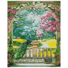 Алмазная мозаика ArtXobby GF4288, 40х50 см, на подрамнике, квадратные стразы, полная выкладка