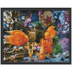 Алмазная мозаика Molly 40х50 см Подводный мир