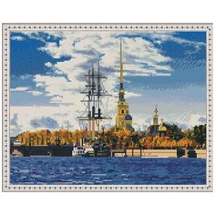 Алмазная мозаика Molly 40х50 см Санкт-Петербург. Петропавловская крепость