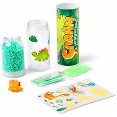 ШКОЛА ТАЛАНТОВ Набор для творчества Слайм с игрушкой Динозаврик 4695642