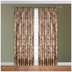 КЕРРИ зел Тюль на шт.ленте 300х270, 1пр., плстр. Daily by T