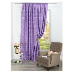 Штора Amore Mio RR H235-66 Жаккард базовый 1,45*2,7 1 шт. Сиреневый