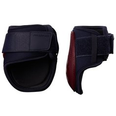 Задние ногавки для лошади 500 Jump бордовые FS FOUGANZA X Декатлон Decathlon