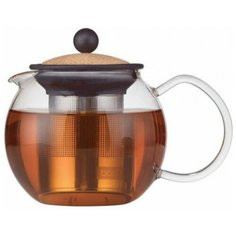 Чайник заварочный с прессом Assam 0.5 л. пробковый Bodum