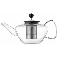 Чайник заварочный с прессом Walmer Lord, 1.3 л, цвет прозрачный