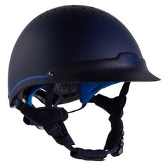 Шлем 120, Неоновый Синий/Темно-Синий/Асфальтово-Синий M/55-58 см, FOUGANZA X Декатлон Decathlon