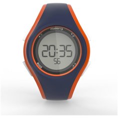Часы-секундомер для бега W200 M серо-оранжевые KALENJI X Декатлон Decathlon