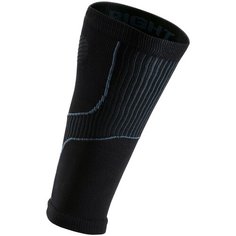 Гетры компрессионные для бега RUN900 COMPRESSION черно-серые L KIPRUN X Декатлон Decathlon