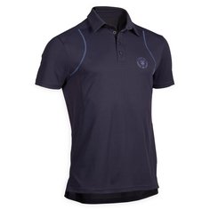 Поло мужское 500 MESH, размер: M, цвет: Асфальтово-Синий FOUGANZA Х Декатлон Decathlon
