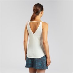 Майка для походов на природе женская NH500, размер: S, цвет: Белый QUECHUA Х Декатлон Decathlon