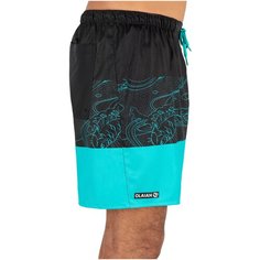 Шорты для серфинга мужские 100 Blockoi бирюзовые, размер: L, цвет: Бирюзовый OLAIAN Х Декатлон Decathlon