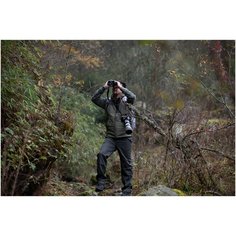 Брюки муж. для охоты Steppe 300 черные, размер: M, цвет: Черный SOLOGNAC Х Декатлон Decathlon