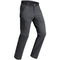 Брюки для горных походов MH500 мужские, размер: XL/2XL/W39 L34., цвет: Угольный Серый/Черный QUECHUA Х Декатлон Decathlon