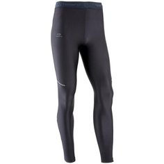Тайтсы длинные мужские RUN DRY+, размер: L / W34 L34, цвет: Черный KALENJI Х Декатлон Decathlon