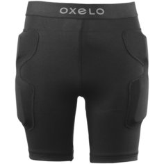 Защитные шорты для катания на роликах, скейтборде, самокате для взрослых, размер: L, цвет: Черный OXELO Х Декатлон Decathlon