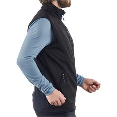 Жилет для треккинга Trek 100 черный мужской, размер: M, цвет: Черный QUECHUA Х Декатлон Decathlon