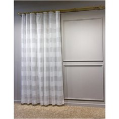 АЛЬДА бел Тюль на шт.ленте 300х270, 1пр., плстр. Daily by T