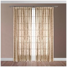 АЗИЗА беж Тюль на шт.ленте 300x280,1 пр. Daily by T