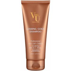 Шампунь для волос с экстрактом золотого женьшеня Ginseng Gold Shampoo 200 мл Von U