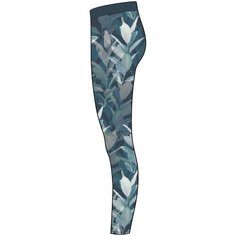 Леггинсы с высокой талией для фитнеса, размер: XS / W26 L30, цвет: Бирюзовый/Насыщенный Тёмно-Бирюзовый DOMYOS Х Декатлон Decathlon