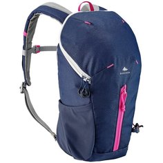 Рюкзак для походов детский 10 литров MH100 цвет: Синий Графит/Пурпурный QUECHUA Х Декатлон Decathlon