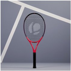 Ракетка для большого тенниса детская TR 530 размер 26 черно-красная, размер: РУЧКА 0 ARTENGO Х Декатлон Decathlon