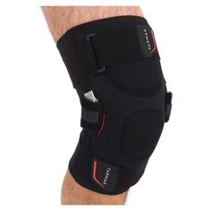 Бандаж для колена поддерживающий для связок Strong 700, Черный 1, TARMAK X Декатлон Decathlon