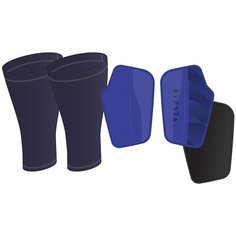 Щитки футбольные взрослые F500, размер: M, цвет: Яркий Индиго KIPSTA Х Декатлон Decathlon