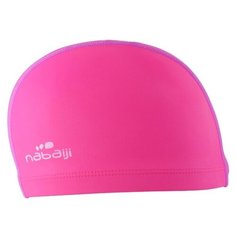 Шапочка для плавания из силикона и ткани розово-фиолетовая NABAIJI X Декатлон Decathlon