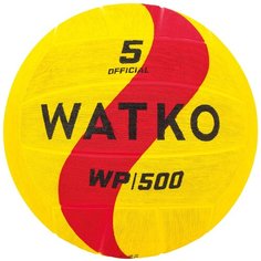 Мяч для водного поло желто-красный размер 5 WP500 WATKO X Декатлон Decathlon