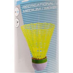 Воланы для бадминтона с пластиковой юбкой PSC 500 MEDIUM X 6 шт. PERFLY X Декатлон Decathlon