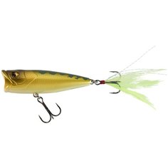 Воблер для хищной рыбы 65 F, размер: NO SIZE, цвет: Ореховый/Оранжево-Желтый CAPERLAN Х Декатлон Decathlon