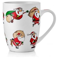 Кружка с новогодним рисунком Walmer Christmas в подарочной упаковке, 0,36л, W37000743