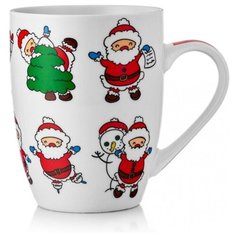 Кружка с новогодним рисунком Walmer Christmas в подарочной упаковке, 0,36л, W37000744