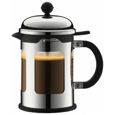 Кофейник с прессом Chambord 0.5 л. хром Bodum