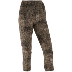 Леггинсы 7/8 хлопок фитнес укороченные облегающие, размер: XS / W26 L30, цвет: Пепельно-Фиолетовый NYAMBA Х Декатлон Decathlon