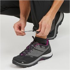 Женские брюки для горных походов MH500 черные, размер: 38 (L31), цвет: Черный QUECHUA Х Декатлон Decathlon