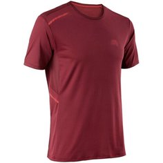 Футболка "дышащая" для бега мужская KALENJI DRY+, размер: XXL, цвет: Тёмно-Рубиновый KALENJI Х Декатлон Decathlon