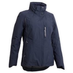 Куртка теплая водонепроницаемая женская 580 , размер: M, цвет: Асфальтово-Синий FOUGANZA Х Декатлон Decathlon