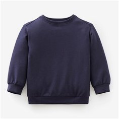 Костюм тренировочный 100 для детской гимнастики, размер: 89-95cm 2-3Л, цвет: Синий Графит DOMYOS Х Декатлон Decathlon