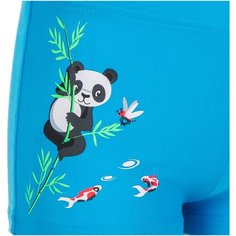 Плавки–боксеры детские, размер: 12 МЕСЯЦЕВ, цвет: Интенсивный Лазурный NABAIJI Х Декатлон Decathlon