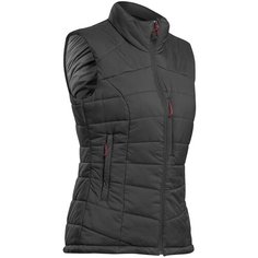 Жилет пуховый для треккинга в горах женский TREK 500, размер: XS, цвет: Черный FORCLAZ Х Декатлон Decathlon