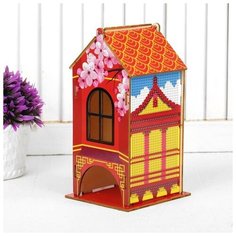 Алмазная вышивка Школа талантов "Чайный домик, Китайские мотивы" 19,6*9*9 см (4272998)