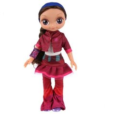 Интерактивная кукла Карапуз Сказочный патруль Варя со светящимися волосами, 32 см, SP18-LEDH-V-RU