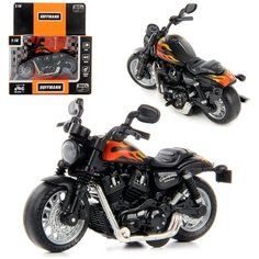 Мотоцикл металлический HOFFMANN 109428 1:14 FIRE BIKER
