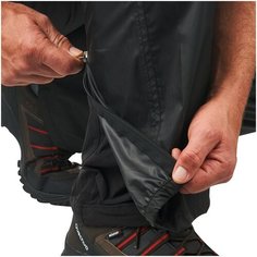 Мужские водонепроницаемые верхние брюки для походов на природе - NH500 Imper, размер: M / W32 L33, цвет: Черный QUECHUA Х Декатлон Decathlon