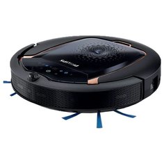 Робот-пылесос Philips FC8820 SmartPro Active, насыщенный черный и хромированный медный