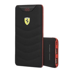 Аккумулятор Ferrari Wireless Power Bank 10000 mAh (FEOPBW10KQU), черный
